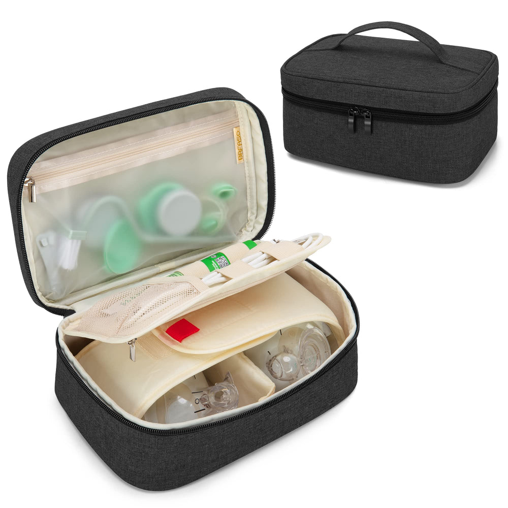 BAFASO Wearable Breast Pump Bag front view shows rugged protection on the go