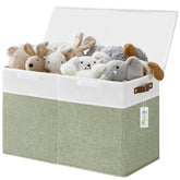 Bagnizer large toy storage box front view shows spacious 83L capacity for clutter-free playtime