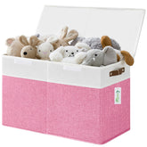 Bagnizer large toy storage box with lids keeps play area tidy and dust-free