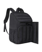 BAGSMART diaper backpack wide-open design for quick-access baby essentials on the go