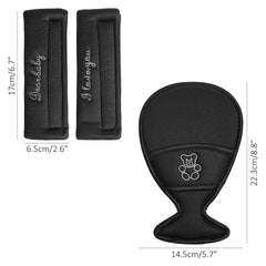 Baichuan Easicozi universal-fit design ensures cozy comfort across car seats and high chairs.