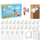 Baitiny 20-pack magnetic cabinet locks package for child-proofing.