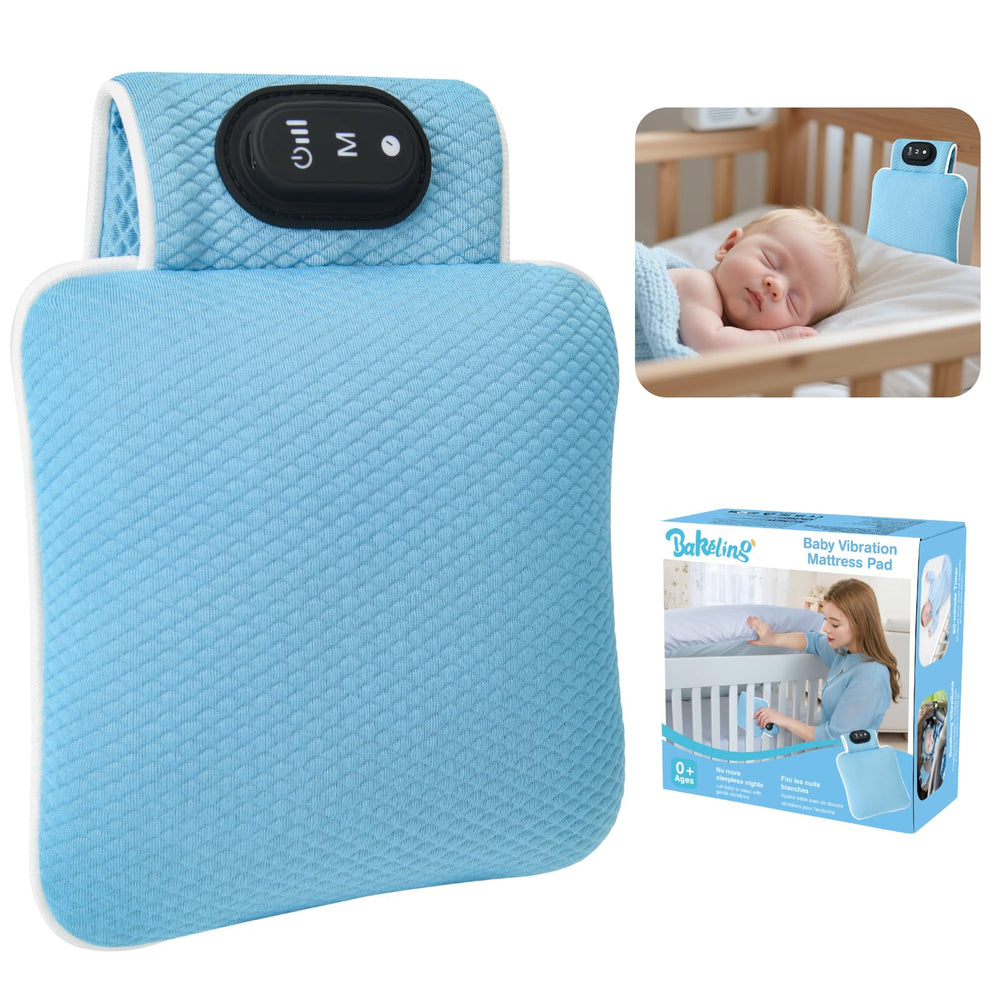 Bakeling Baby Vibrating Soother front view demonstrates gentle newborn sleep support.