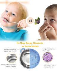 Bakpoco 270ml bowl size ideal for small appetites and minimizing leftovers.
