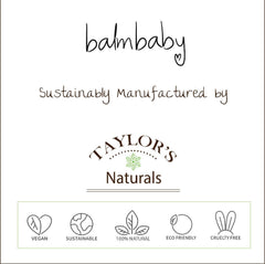 BALM! Baby Spray That Bottom applied during diaper changes for quick cleansing.