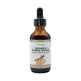 Balm! Baby Teething Tincture bottle with dropper for gentle teething relief.