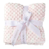 Bamboo Little Ultra-Soft Blanket fabric-closeup shows silky bamboo softness for sensitive skin.