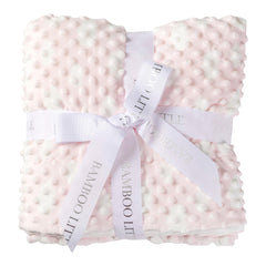 Bamboo Little Ultra-Soft Blanket fabric-closeup shows silky bamboo softness for sensitive skin.
