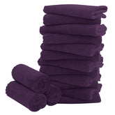 Bamboo Queen 16pack washcloths coral fleece soft and absorbent for gentle baby cleaning