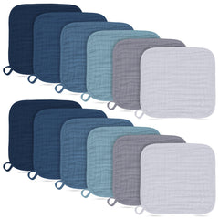 BAMBOO QUEEN baby washcloths close-up muslin texture for ultra-soft bath time