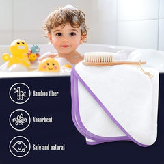 BAMBOO QUEEN hooded towel 500gsm absorbs moisture for fast drying.