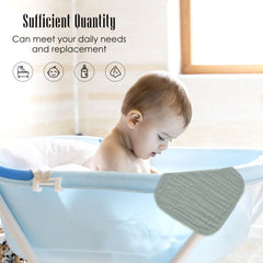 BAMBOO QUEEN washcloths durable reinforced stitching for long-lasting softness