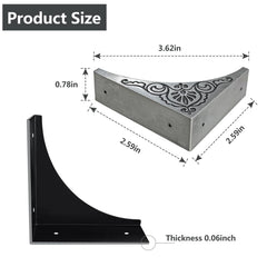 BAMI-LEE House zinc alloy corner protector with durable finish safeguards edges on furniture.
