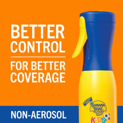 Banana Boat 360 Coverage Kids non-aerosol spray highlights eco-friendly sunscreen experience