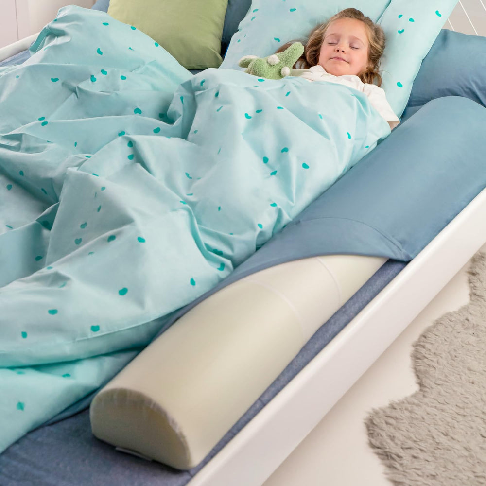 banbaloo bed bumper travel-ready setup keeps toddlers safe anywhere