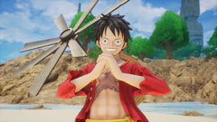 Bandai Namco One Piece Odyssey world map emphasizes expansive seas and island adventures.