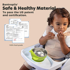 Bantroplis stain-resistant dishwasher-safe bowl for easy cleanup.