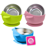 Bantroplis stainless-steel baby bowl inner bowl for residue-free meals.
