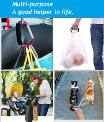 BanYakong stroller hooks with foam grip ready for secure one-handed use.
