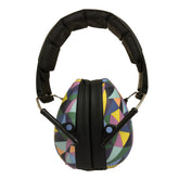 BANZ Kidz earmuffs worn by a child at a concert showing comfortable protection and ambient sound balance