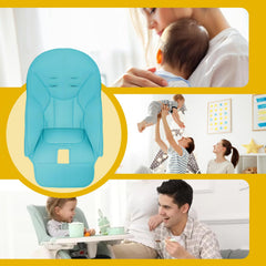 Baoneo high chair cover pink brings style and mess protection for family dinners.