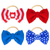 Baotongle 4th of July headbands collection, festive colors for photos and parades.