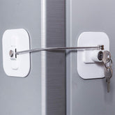 BAOWEIJD fridge lock package with keys enables quick setup and controlled access
