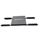 BarberMate Bar Style Child Seat with durable metal arms offers solid chair support.