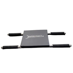 BarberMate Bar Style Child Seat with durable metal arms offers solid chair support.