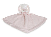Barefoot Dreams CozyChic Barefoot Buddie pink bunny closeup for cuddling and comforting playtime.