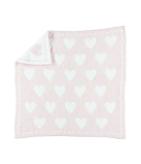 Barefoot Dreams CozyChic Dream Receiving Blanket in Aqua-stars pattern offers gentle warmth for baby bedtime.