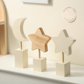Barydat moon nursery decor on wall adds calming charm