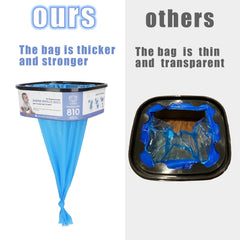 BATADAPTER odor-lock 7-layer design visibly seals odors