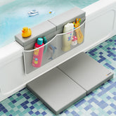 BATALEE Premium Bath Kneeler Set close-up showing soft foam for comfortable, pain-free bath time.