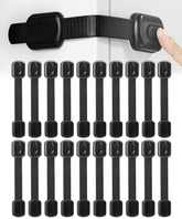 Bates Choice 20-pack box of strap locks for quick babyproof planning.