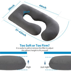 BATTOP belly and hip support helps relaxing sleep and comfort