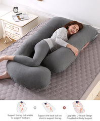 BATTOP pillow offers head and back support for improved alignment during sleep