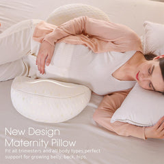 BATTOP wedge pillow leg knee relief while resting.