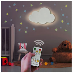 BAZENTI Cloud Lights ceiling stars glow for magical teen room decor