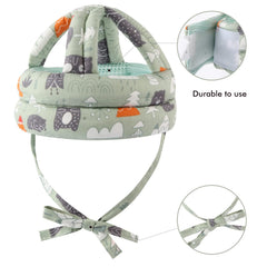 BB-1003 Green side view shows adjustable fit for growing toddlers