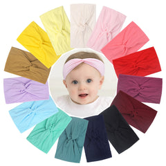 BBGifts 15 colors nylon headbands shown for versatile daily styling and coordination