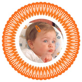 BBGifts 1-inch snap hair clip orange pack for versatile styling