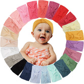BBGifts 23-pack nylon headbands offer versatile color options for daily outfits.