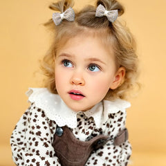 BBGifts Kahki boutique hair ties pack showing multiple colors and bows for daily outfits.
