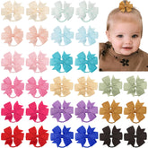 BBGifts pinwheel bows 2in pack showcasing vibrant colors for daily outfits