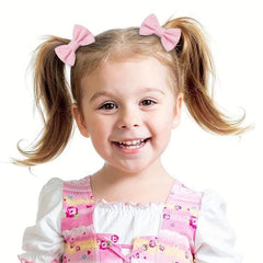 BBGifts durable soft rubber-band hair ties offer strong stretch for thick or fine hair.