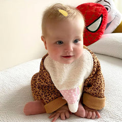 BBGifts wrapped mini barrettes provide gentle wear on fine hair.