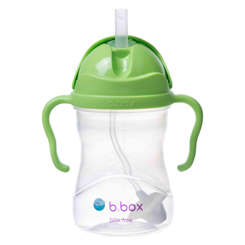 b.box box sippy cup with weighted straw enabling drinking from any angle