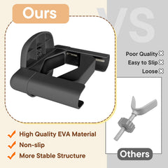 BBsecure banister adapter on round post demonstrating secure fit