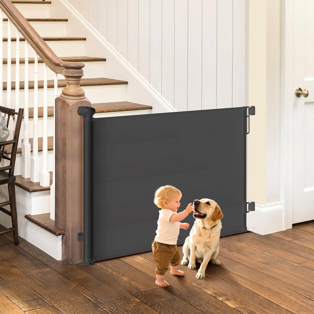 BBsecure gate shows 71in-wide doorway setup for wide entry control